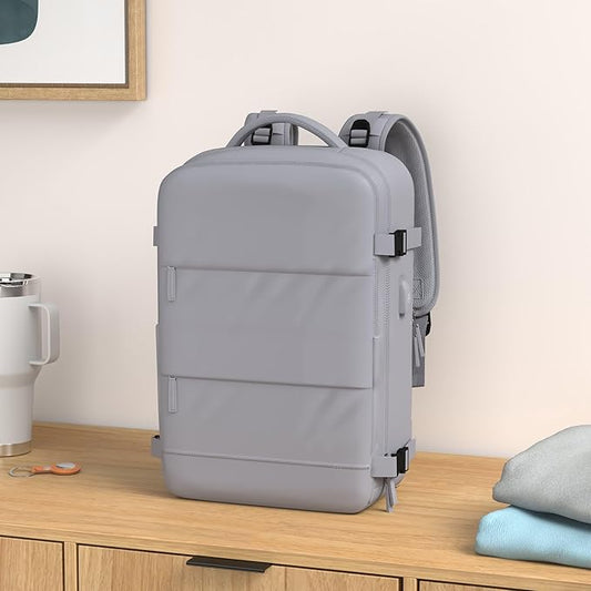 Personal Item Travel Backpack For Women Men Airline Approved Carry On Backpack Flight Approved Waterproof Sports Luggage Backpack Casual Daypack Small Hiking Backpack