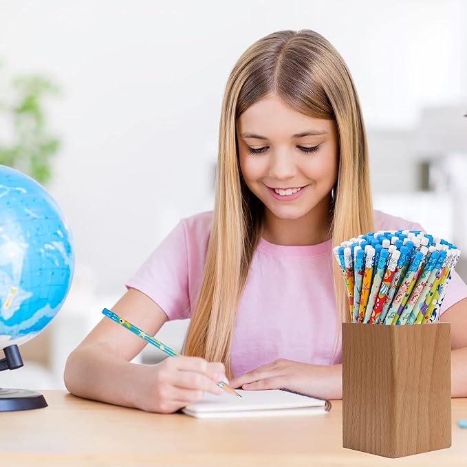 Kolewo4ever 200 Pieces Under The Sea Pencils Ocean Pencil Wood Pencil Oceam Element Sea Themed Pencils for Teachers Classrooms Reward School,Learning Activities