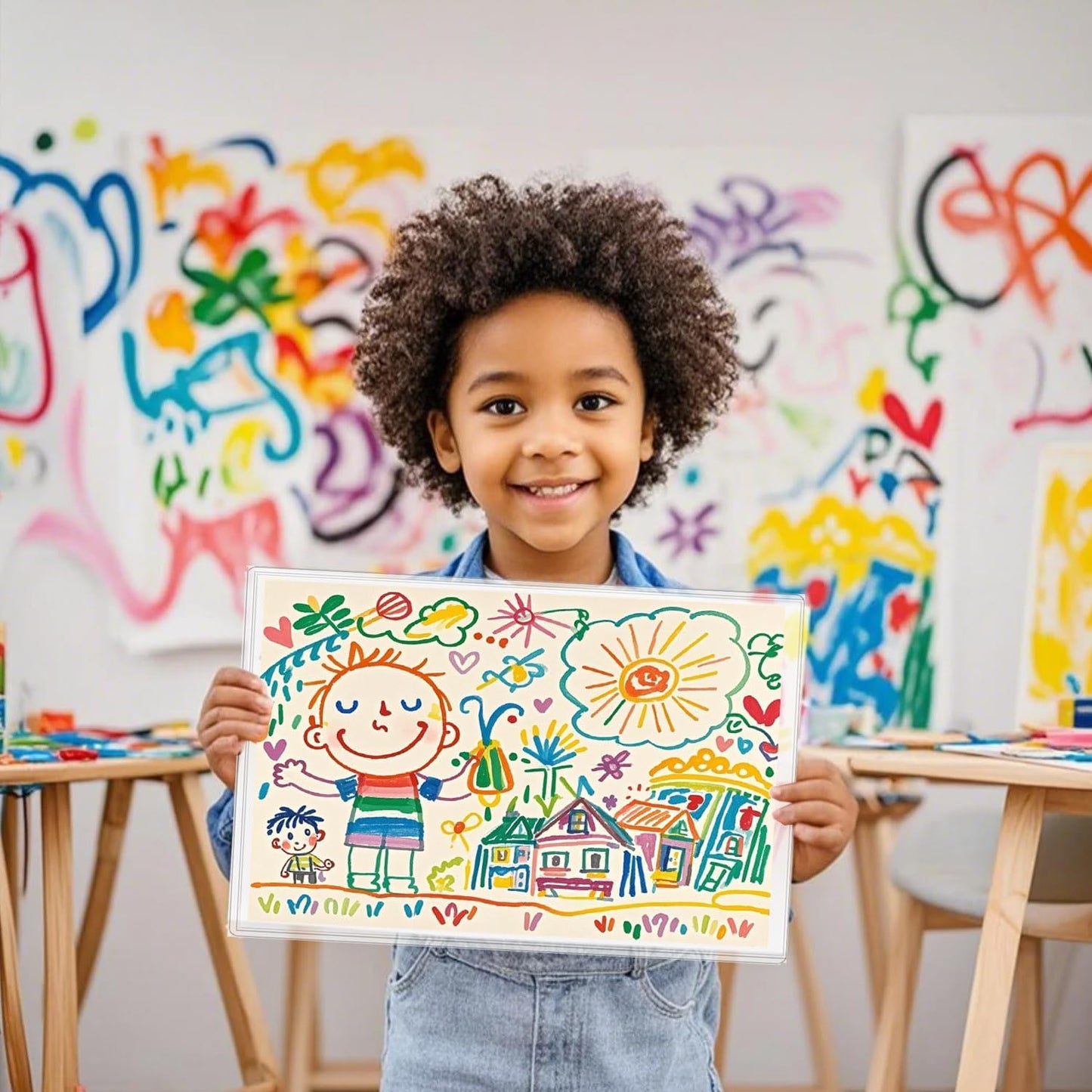 30-Pack 8.5" x 11" Rigid Print Protectors, Transparent Hard Plastic Page Sheet Protectors, Clear Plastic Sleeves for Paper Photo Poster, Protective Covers for Document Certificates