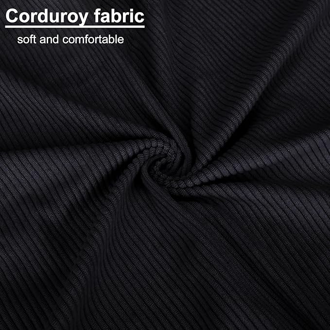 School Backpack for Teens Large Corduroy Bookbag Lightweight 15.6 inch Laptop Bag for Girls Women Casual High School College