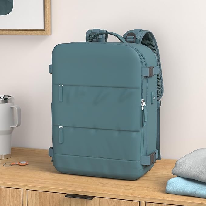 Large Travel Backpack For Women Men Airline Approved Carry On Backpack Flight Approved Waterproof Sports Luggage Backpack Casual Daypack Small Hiking Backpack