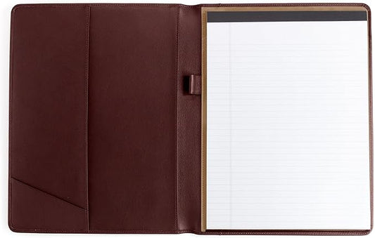 Leatherology Bordeaux Standard Padfolio with Pen Loop