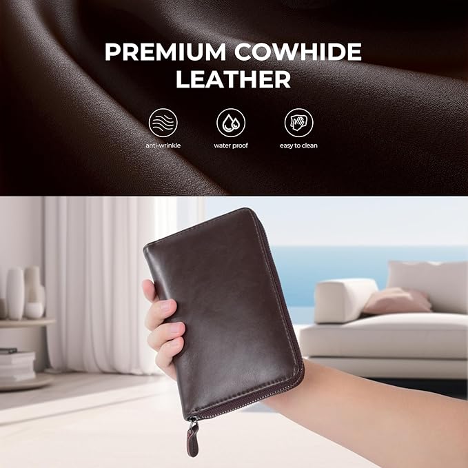 Nicpro 33PCS Metal Mechanical Pencil Set in Leather Case, Art Drafting Pencil 0.3, 0.5, 0.7, 0.9 mm, 2mm Lead Pencil Holders for Sketching Drawing With 18 Tube (6B 4B 2B HB 2H 4H Colors) Lead Refills