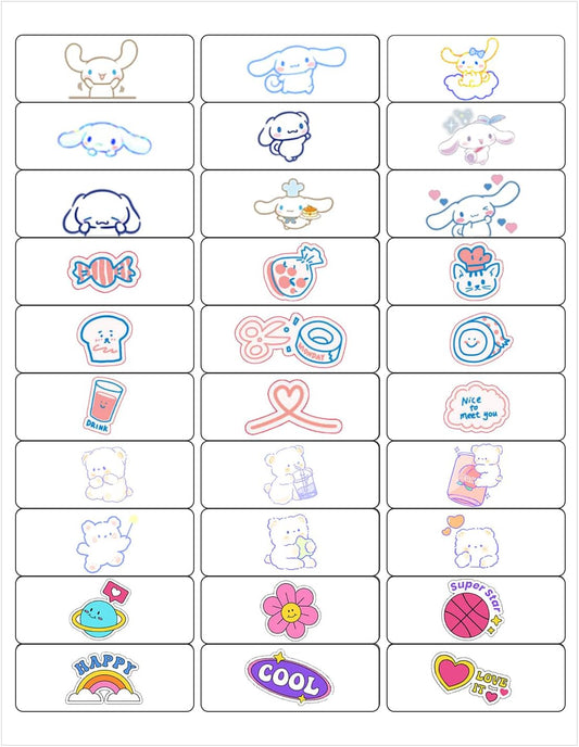 1" x2-5/8 Shipping Address Labels, Blank Mailing Labels, 30-UP White Self-Adhesive Name Tag Stickers for Inkjet and Laser Printer [200 Sheet 6000 Labels]