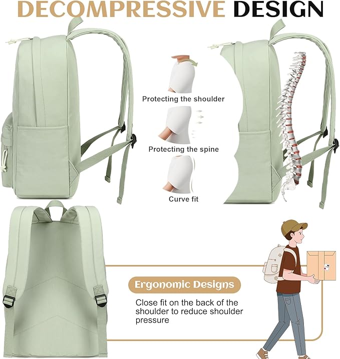 Bluboon Backpack for School Kids Backpack Teen Girls Bookbag Laptop Backpack Gifts for Women