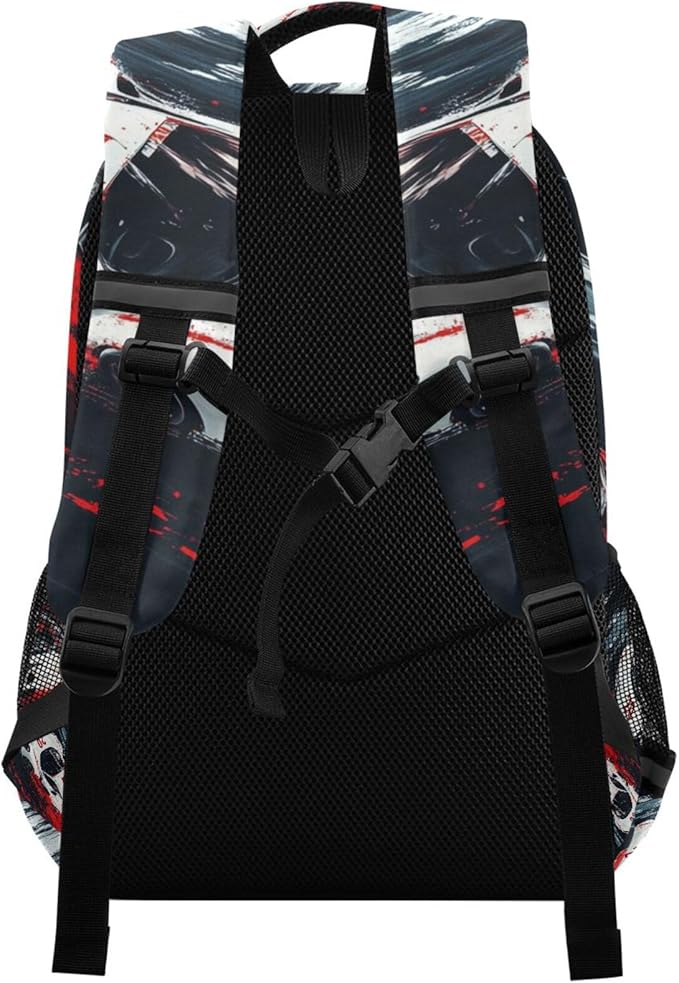 Racing Car Backpack for Boys Girls Truck Elementary School Bag Kids Bookbag Travel Rucksack