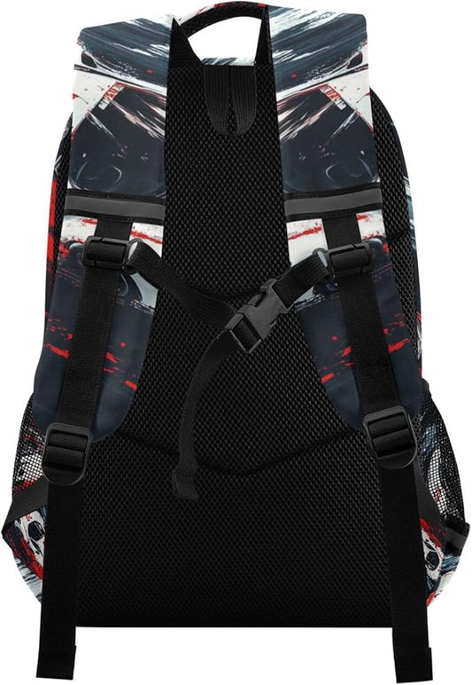 Racing Car Backpack for Boys Girls Truck Elementary School Bag Kids Bookbag Travel Rucksack