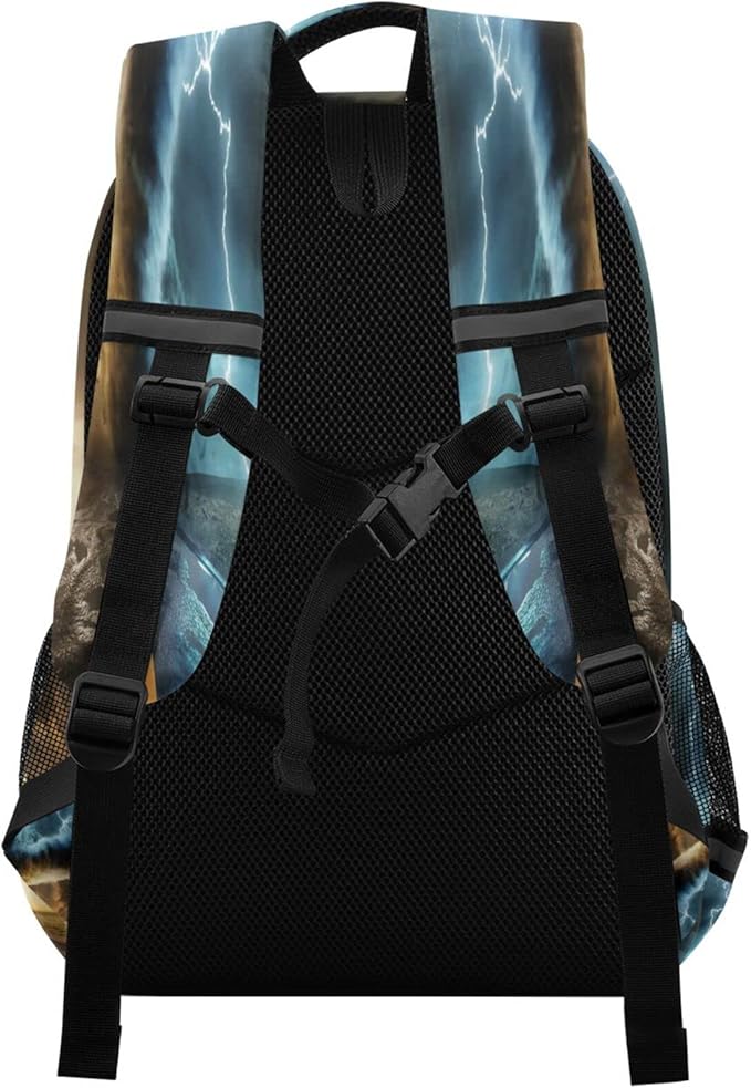 Powerful Tornado Backpack for Girls Kids Boys School Bookbags,Student Laptop Backpack Carrying Bag Casual Lightweight Travel Sports Day Packs