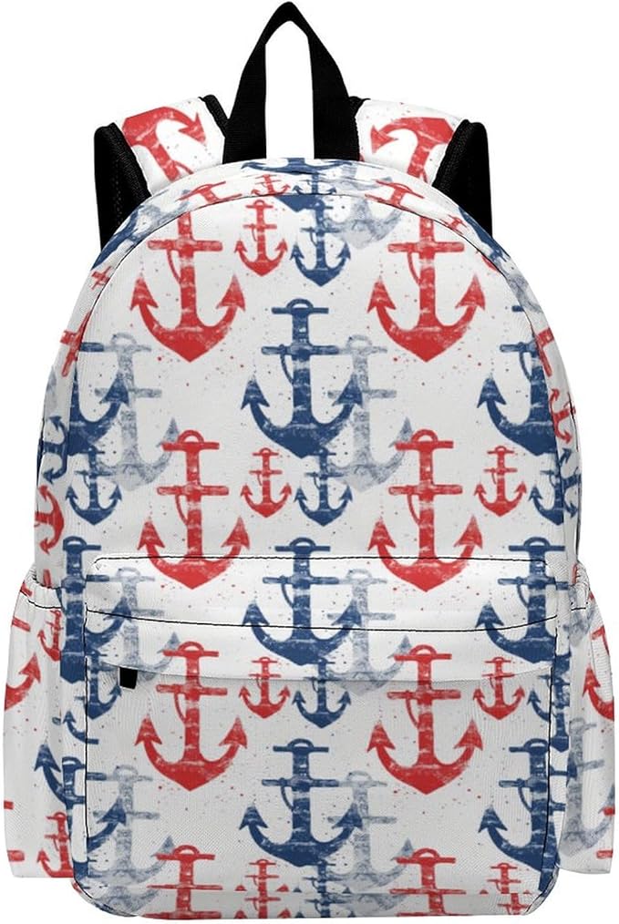 17 Inch Laptop Backpack Ocean Marine Elements Teen Girls Boys School Backpack Bags Travel Bookbag Back Pack Outdoor Daypack for Women Men