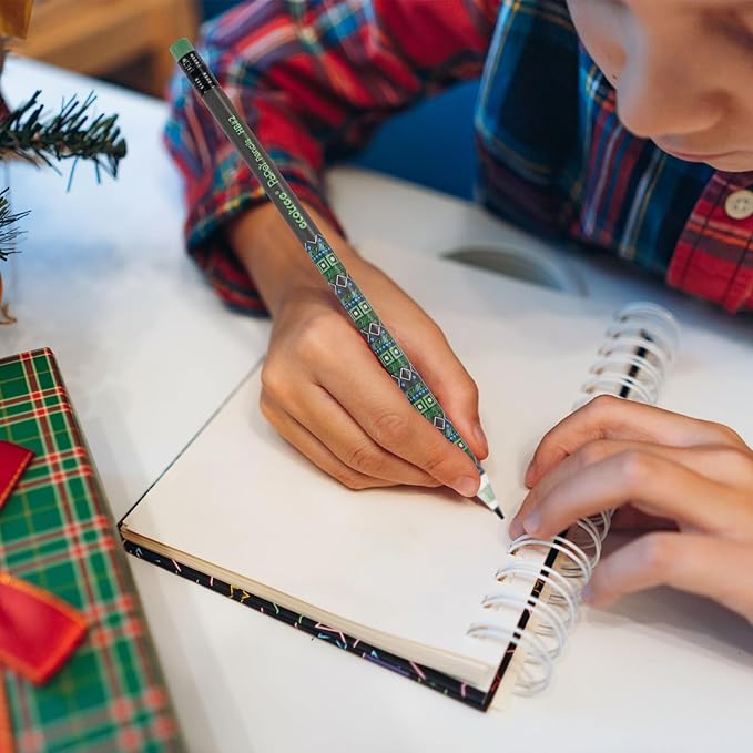 ECOTREE Pencils #2 Pre-Sharpened Pencils for Kids Number 2 Pencil with Erasers for School, Writing, 12 Count
