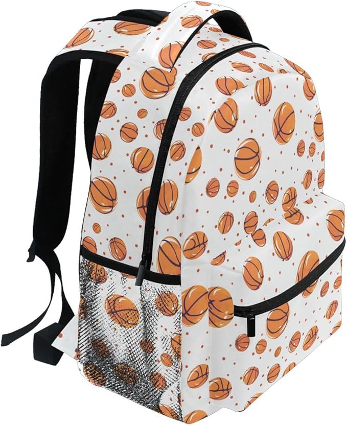 Basketball Backpack for School Student Laptop Travel School Bag for Boys Girls Daypack