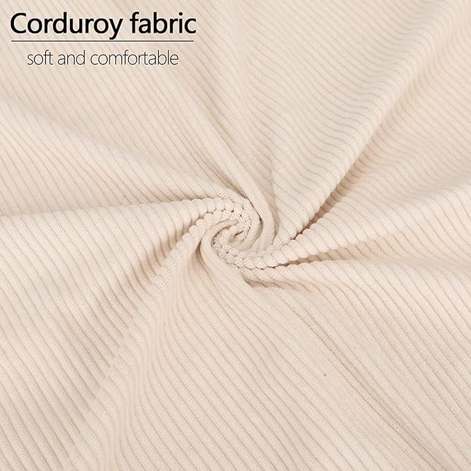 School Backpack for Teens Large Corduroy Bookbag Lightweight 15.6 inch Laptop Bag for Girls Women Casual High School College