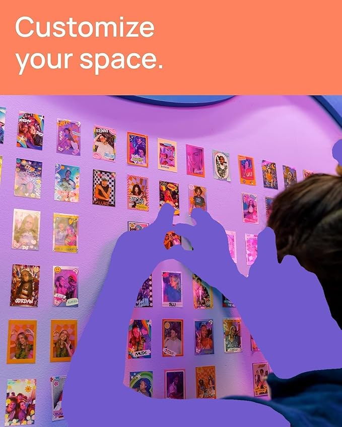 Canon Ivy 2 Mini Photo Printer (Pure White) - Bluetooth, Print from iOS & Android Devices, Bundle Incl. 110 Zink Sticky-Back Prints, LED Light Bar, Protective Case, and USB Cable