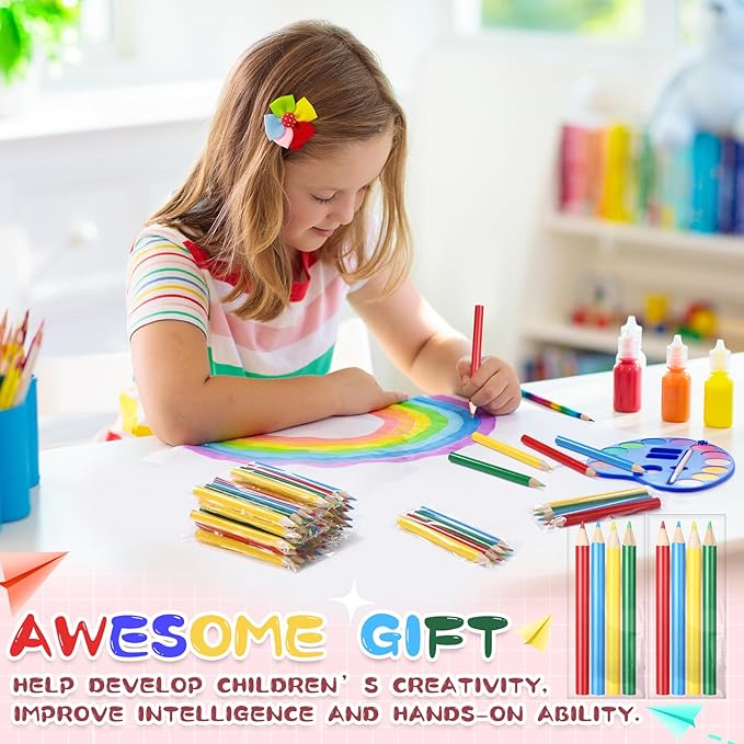 800 Count 3.5 Inch Colored Pencils Mini Color Pencils Bulk Pre-sharpened Art Coloring Pencil Supplies for Back to School Supplies Classroom Drawing Birthday Wedding Party Favors