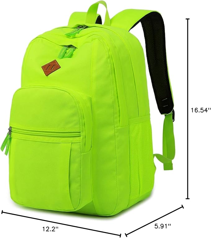 abshoo Classical Basic Travel Backpack For School Water Resistant Bookbag
