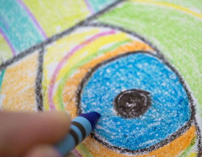 Color Swell Crayons Bulk 4 Packs of 24 Count Vibrant Colors Teacher Quality Durable for Families Class Party Favors