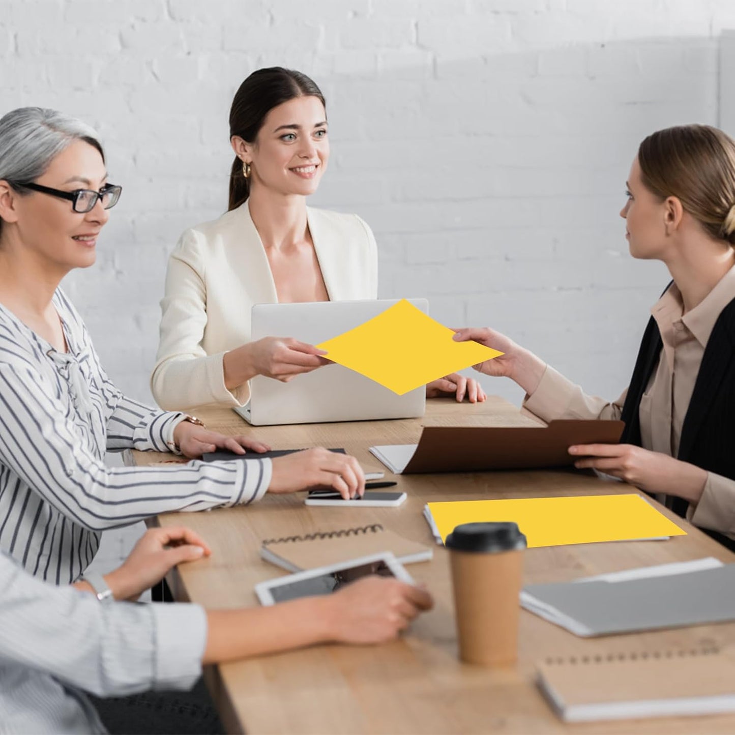 50 Pack Folders with Pockets, Pocket Folders Fit Letter Size Paper, with Business Card Slot, 2-Pocket Folder for School Office Home Business