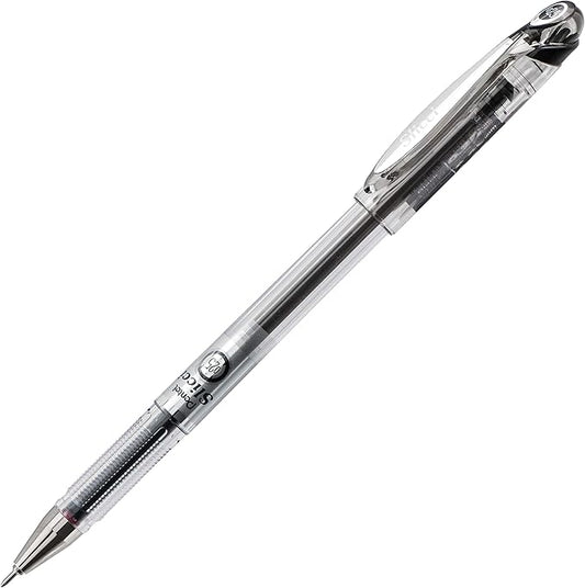 Pentel Arts Slicci Extra Fine Gel Pen, Black Ink 2-Pack (BG202BP2A)