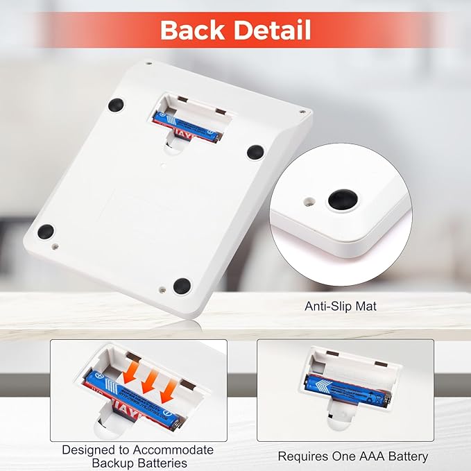Desk Calculator Large Display Big Buttons with 12 Digits 2-line LCD, Dual Solar Power and Battery Calculators with Tax and Check Function for Office, Home, Accounting and Business Middle Size（OA-635）