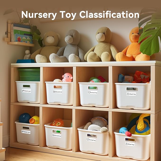 NIIMBOT D11 New Version Label Maker Machine with Tape,300DPI Bluetooth Label Printer, Portable Thermal Printer,Sticker Maker for Organizing Home Office School,White