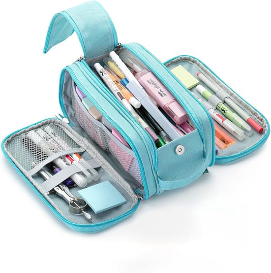 Mr. Pen - Large Capacity Pencil Case - Big Pencil Pouch - Pen Bag