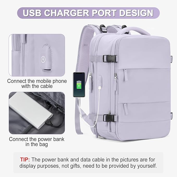 Extra Backpack For Traveling On Airplane Carry On Backpack For Women Men Airline Approved Personal Item Bag For Airlines Gym Bag For Women With Shoe Compartment Waterproof Hiking Backpack