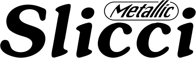 Pentel Arts Slicci Metallic 0.8 mm Needle Tip Gel Pen, Metallic Violet Ink, Box of 12 (BG208-MV)