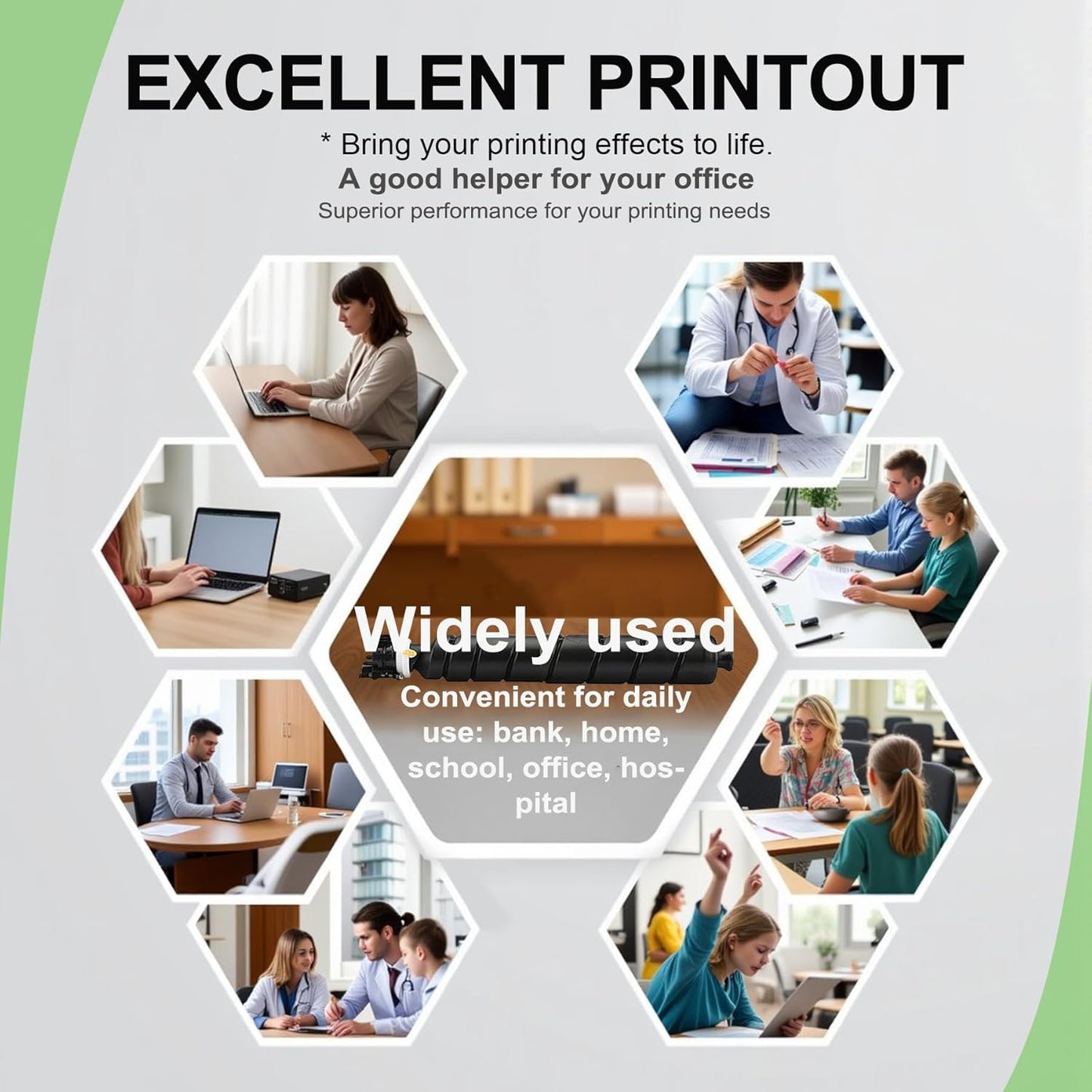 1 Pack Compatible TK8517 Cyan Toner Cartridge: Compatible TK8517C Toner Cartridge Replacement TK-8517C Toner for Kyocera Copystar CS-5052ci CS-6052ci TASKalfa 5052ci 6052ci Printer, Color 20500 Pages