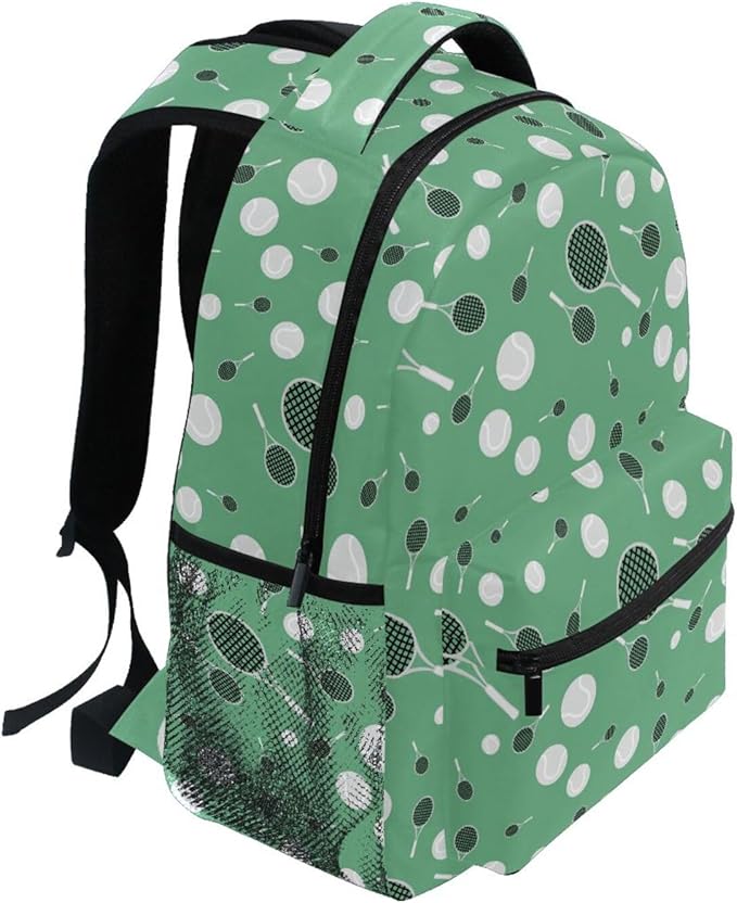 Tennis Backpack for School Student Laptop Travel School Bag for Boys Girls Daypack