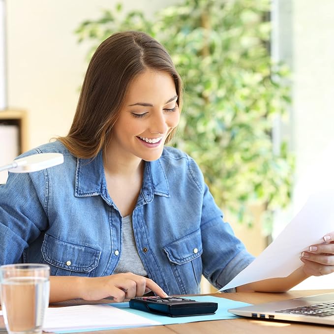 Flutesan 10 Pieces 2 Line Engineering Scientific Calculator Bulk Function Math Calculator Large Display for Student Teacher Classroom High School College School, AAA Batteries Included