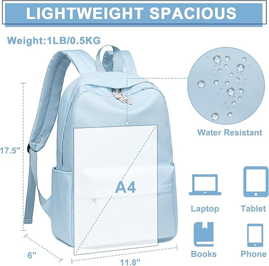 Bluboon Backpack for School Kids Backpack Teen Girls Bookbag Laptop Backpack Gifts for Women