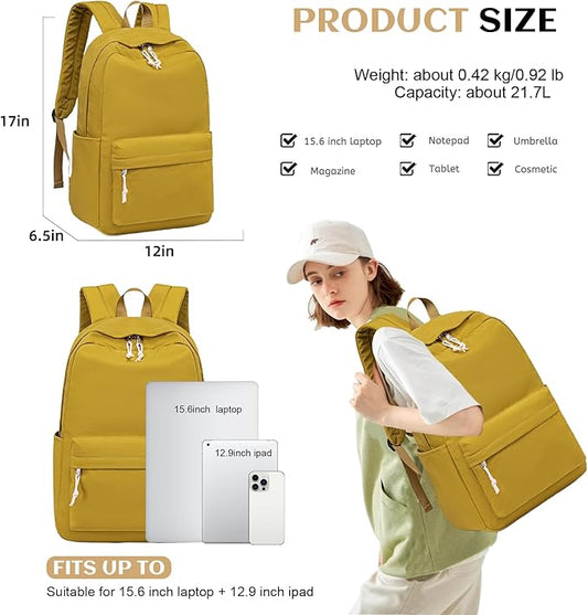 Bluboon Backpack for School Kids Backpack Teen Girls Bookbag Laptop Backpack Gifts for Women