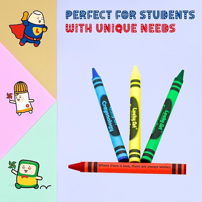 wrapped Bulk Crayons Classpack (800 Regular Size wrapped, 50 each of 16 colors), Bulk School Supplies for Teachers, Kids Crayons, Arts & Crafts Classroom Supplies