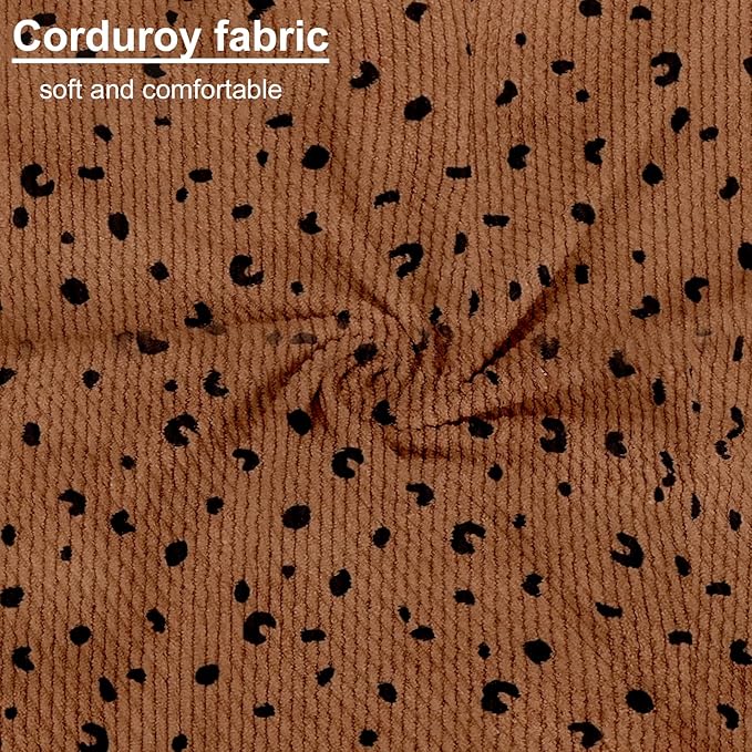 School Backpack for Teens Large Corduroy Bookbag Lightweight 15.6 inch Laptop Bag for Girls Women Casual High School College