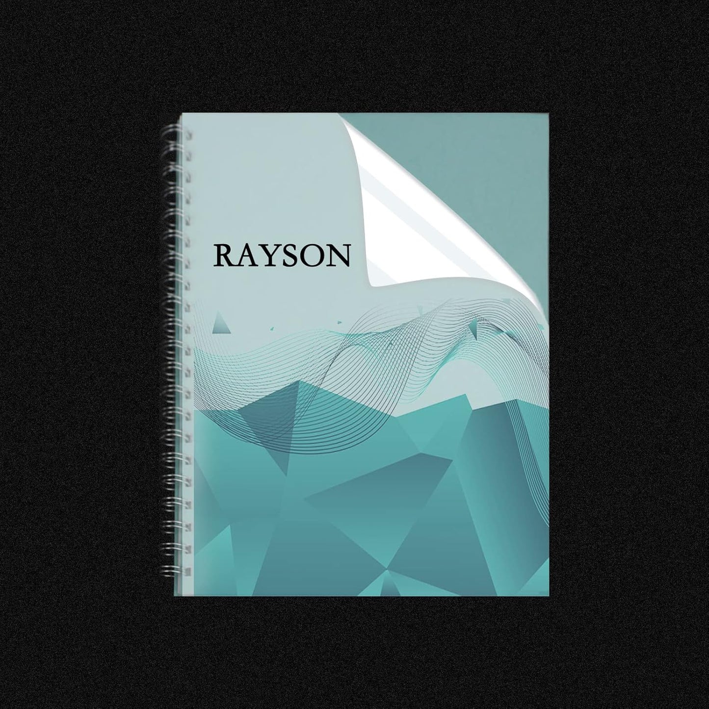 Rayson Clear Binding Cover - 15 mil Polypropylene, 8-1/2 × 11 inches, Durable Un-Punched Plastic Presentation Covers, 50-Pack (PP450C)