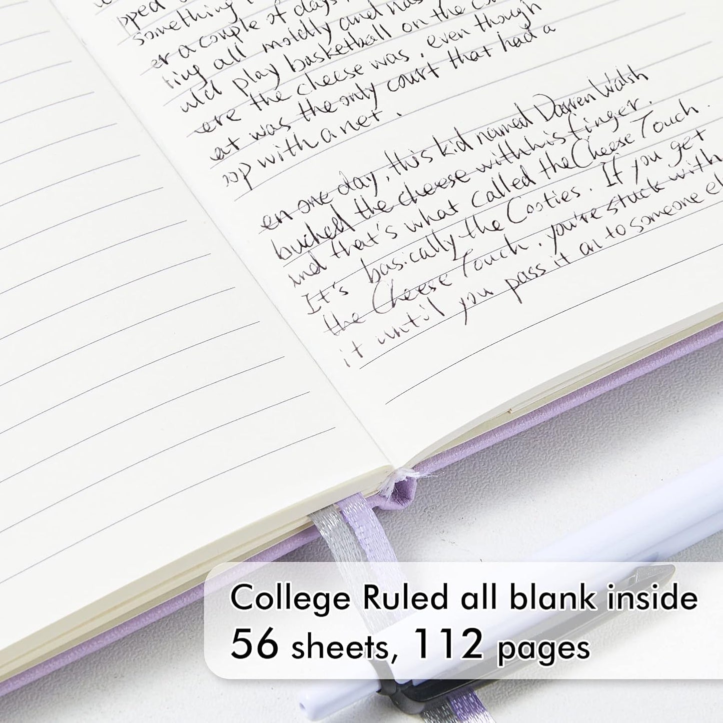 feela 3 Pack Pocket Small Notebook Journals, Mini Cute Hardcover College Ruled Notepad Women Office Supplies, with 3 Black Pens, 3.5”x 5.5”, A6, Pastel Colors, Light Blue, Light Purple, Light Green