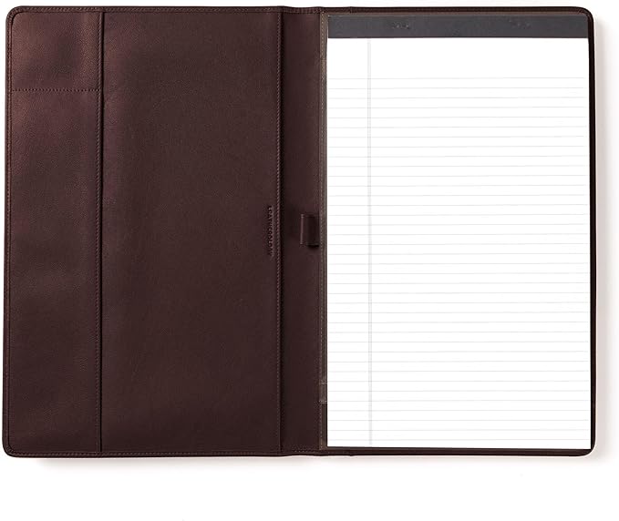 Leatherology Brown Legal Size Padfolio