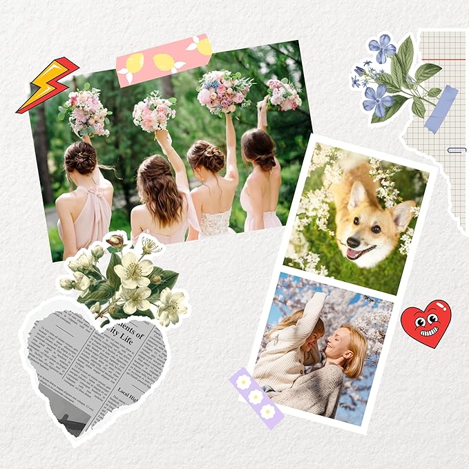 KODAK Mini 2 ERA 4PASS Portable Photo Printer, 2.1x3.4 inches, 68 Sheets Bundle, Black