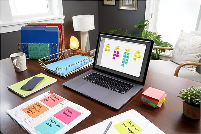 Post-it Mini Notes, 1 3/8 x 1 7/8 in, 24 Pads, America's #1 Favorite Sticky Notes, Poptimistic Post-it Notes, Post-it Notes, Power Pink, Aqua Blue, Vital Orange, Neon Green, Guava Pink