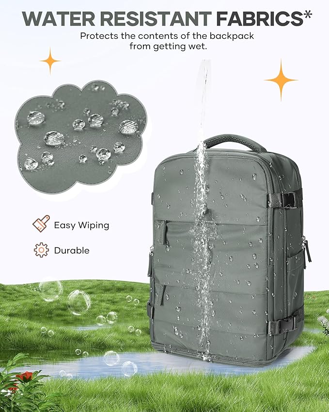 Travel Backpack for Women Airline Approved Carry on Backpack for Airplanes Mochila De Viaje Spirit Airlines Personal Item Bag 18x14x8 Personal Item Travel Bag Backpack for Traveling on Airplane