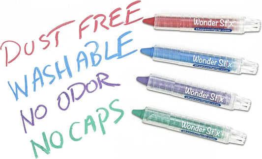 Wonder Stix Pastel Colors Dustless Chalk Crayon 24 pack