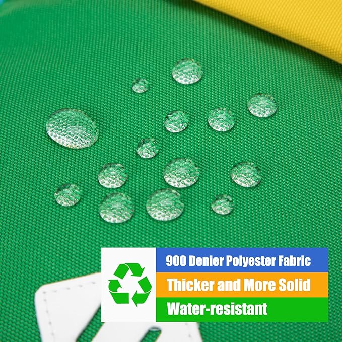 HawLander Little Kids Backpack for Boys Toddler School Bag Fits 3 to 6 years old, 12 inch, Green