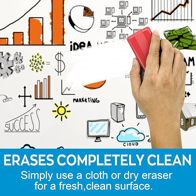 Dry Erase Markers Bulk 160 Pack 12 Colors of 127 Black and 33 Assorted Pens, Chisel Tip Whiteboard Markers for Home School and Office.