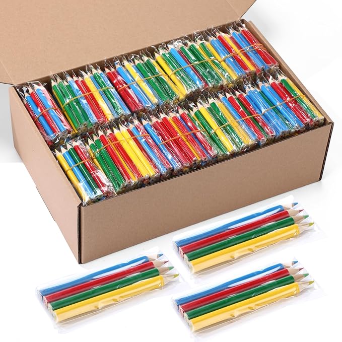 2000 Count 3.5 Inch Colored Pencils Mini Color Pencils Bulk Pre-sharpened Art Coloring Pencil Supplies for Back to School Supplies Classroom Drawing Birthday Wedding Party Favors