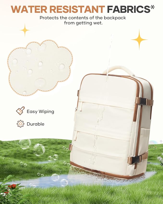 coofay Travel Backpack Carry on Flight Approved Mochila De Viaje Personal Item Travel Bag Backpacks for Travel Backpacks for Men Women Carry on Backpack for Airplanes 18x14x8 Inches Travel Bag