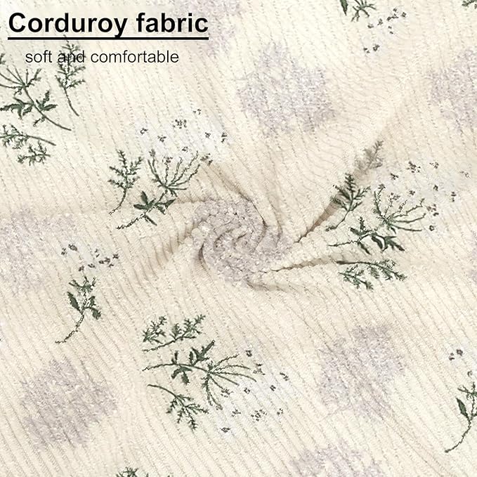 School Backpack for Teens Large Corduroy Bookbag Lightweight 15.6 inch Laptop Bag for Girls Women Casual High School College