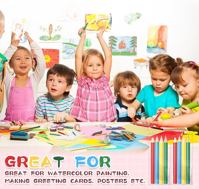 800 Count 3.5 Inch Colored Pencils Mini Color Pencils Bulk Pre-sharpened Art Coloring Pencil Supplies for Back to School Supplies Classroom Drawing Birthday Wedding Party Favors