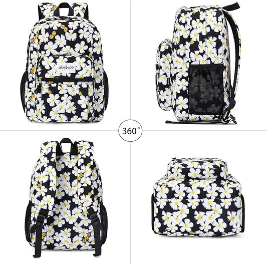 abshoo Classical Basic Travel Backpack For School Water Resistant Bookbag