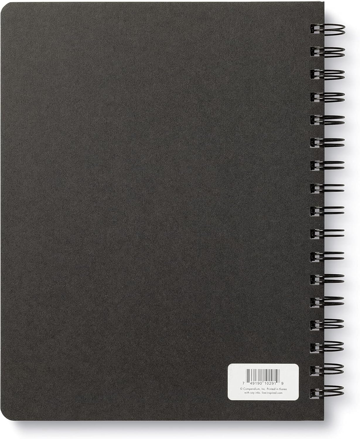 Compendium Spiral Notebook - Wild at Heart — A Designer Spiral Notebook with 192 Lined Pages, College Ruled, 7.5”W x 9.25”H