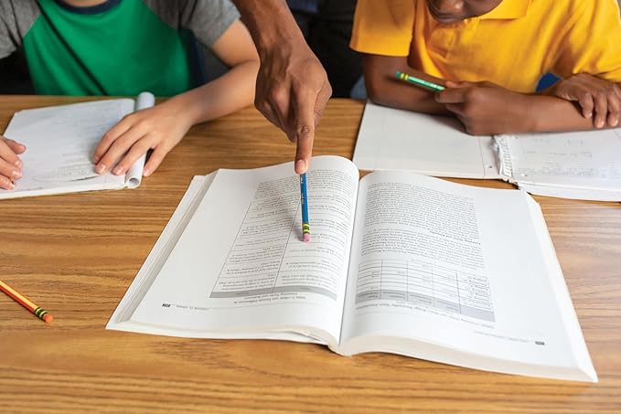 Ticonderoga® Striped Wood Pencils, 2 Soft Lead, Assorted Colors, Pack of 20